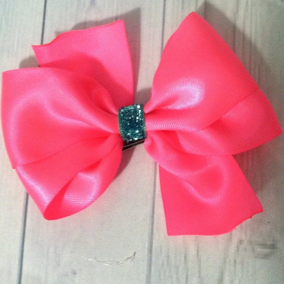 Preppy Hair Bow By Paisleystm On Etsy