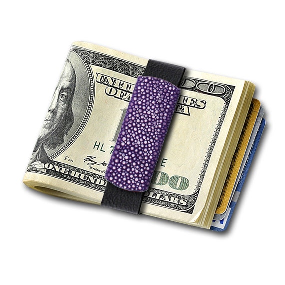 Money Band GB9100SR Purple Deluxe Purple Stingray Elastic