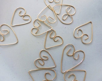 Popular items for heart paper clips on Etsy