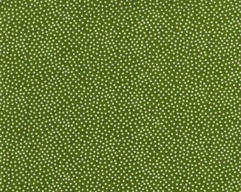 Michael Miller - CX1065-OLIV-D - Green - Dot - Pin Dot - Poka Dots - Olive