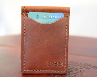Leather Money Clip