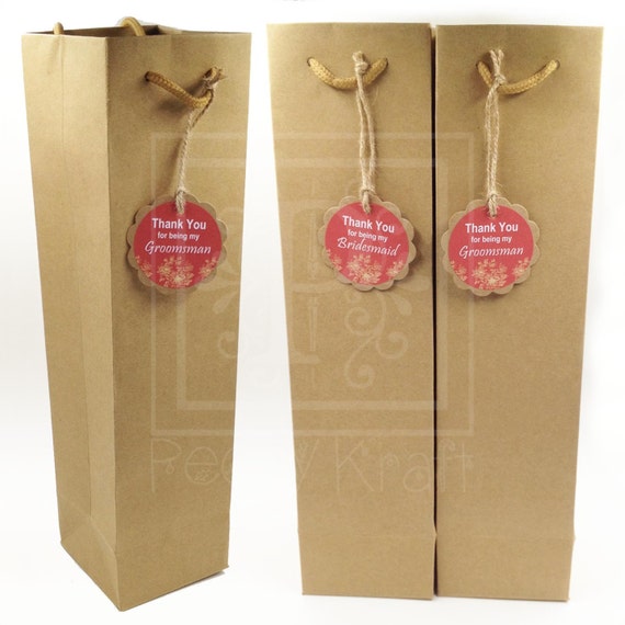 ... Tags, Wedding Favor Bags, Bridal Party Gift Bags, Groomsman Gift Bags