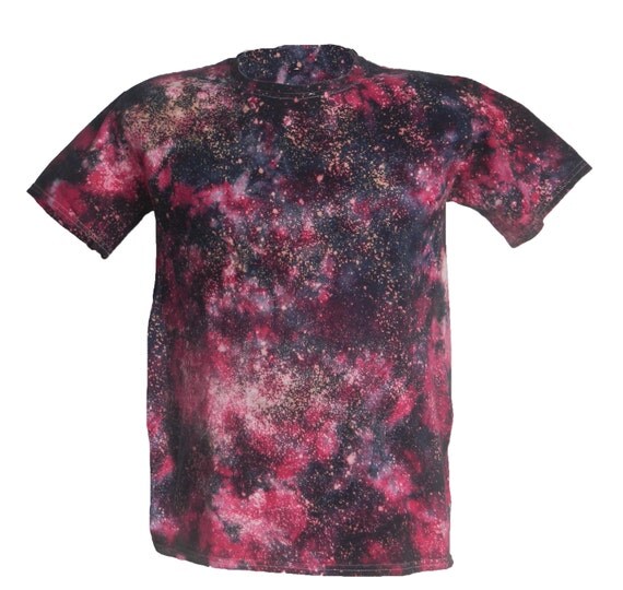 Tie Dye Nebula Galaxy Scrunch Festival T Shirt 