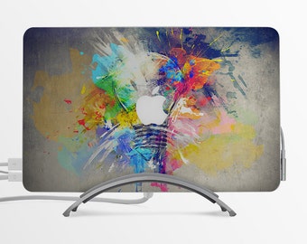 Beautiful mind MacBook Decal Custom Creative Sticker Apple MacBook Decal Gift with Apple logo