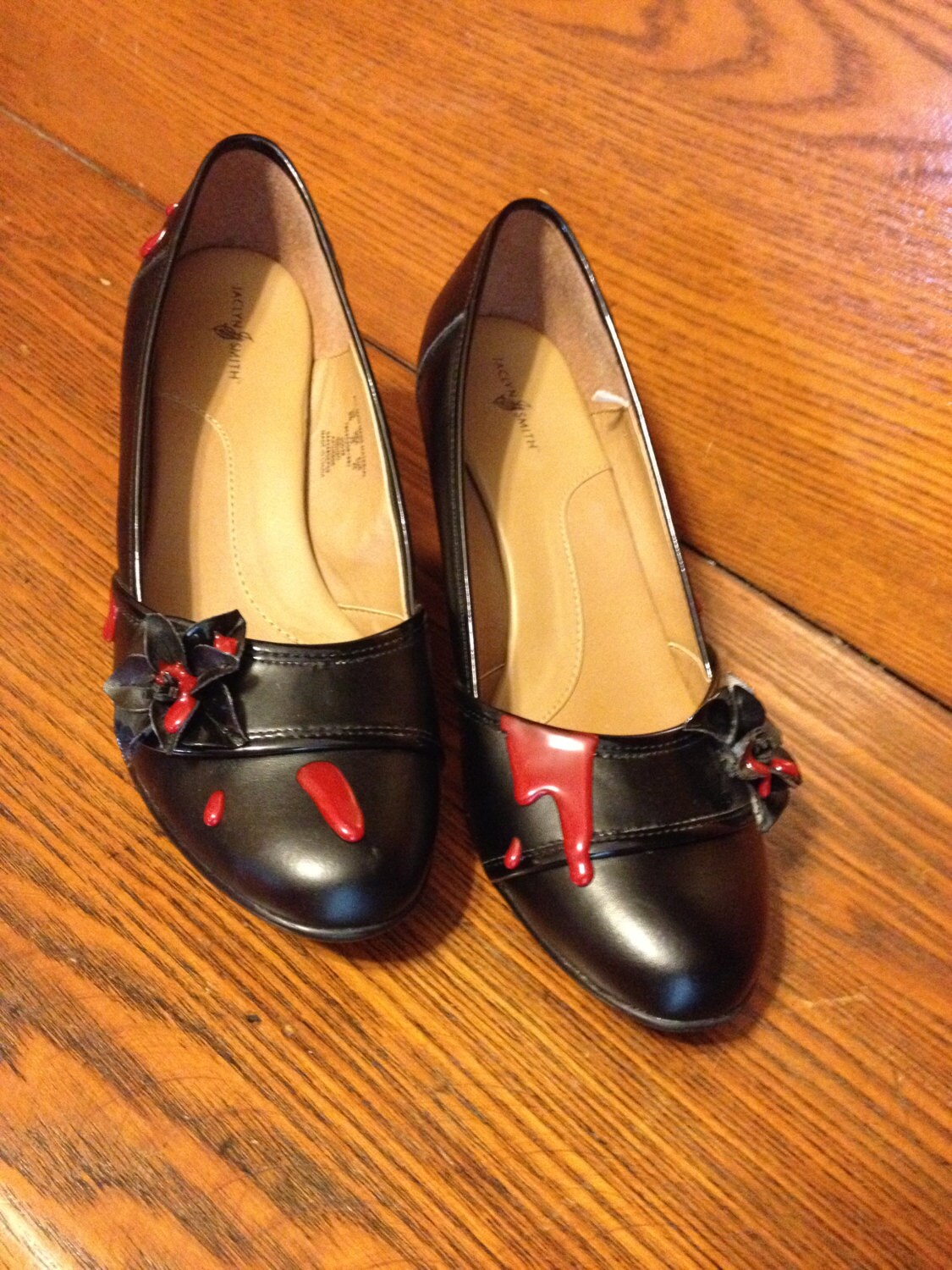 Zombie Shoes Horror Bloody Heels zombie costume walking