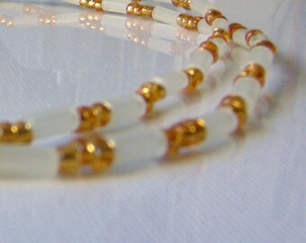 AMBRA - Single strand Fluorescent African Waist Beads