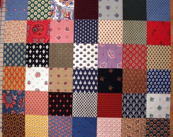 Souleiado Vintage charm pack of 42 different 5-inch quilt squares