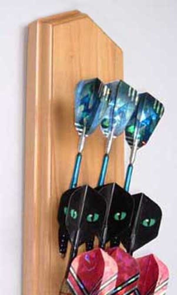 Dart Holder Wall Mount Darts Display Rack. Game Room by DartTree