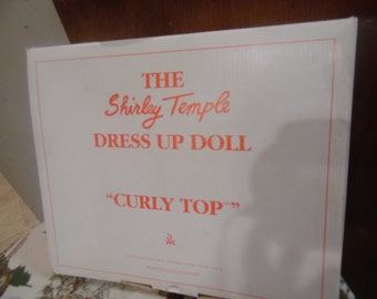 Danbury Mint Shirley Temple dress up clothes Curly Top doll