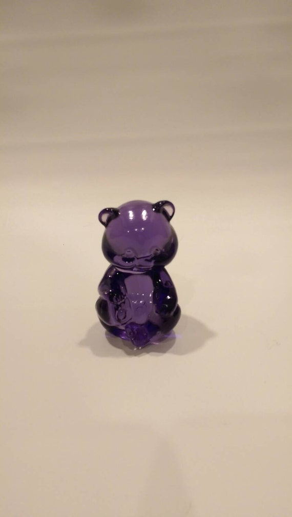 fenton glass bear figurine