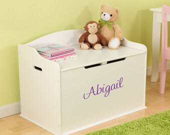 personalized toy box etsy
