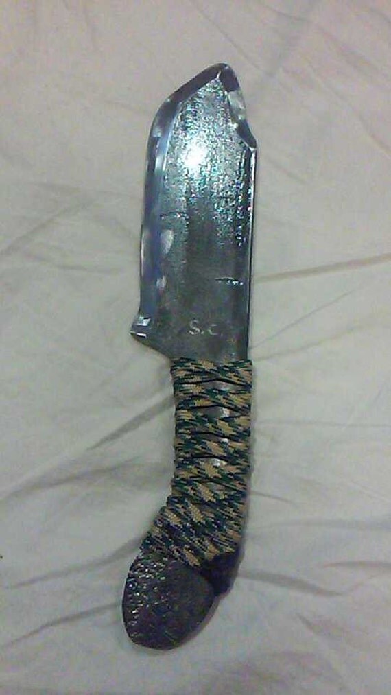 Homemade Leaf spring knife by sethstuff66 on Etsy