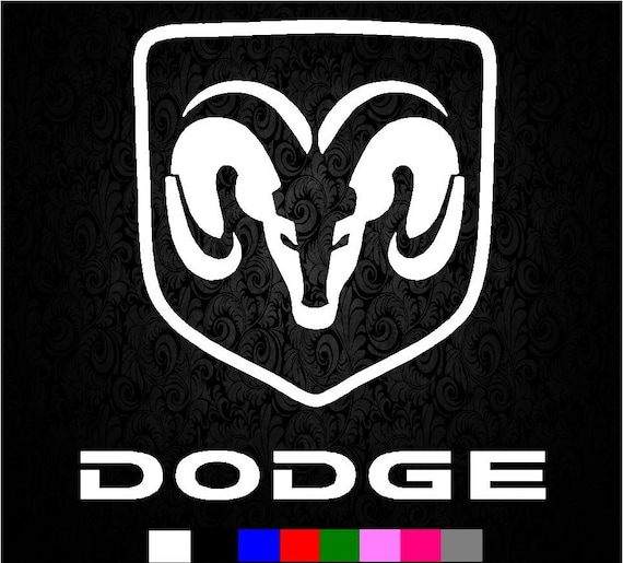 Dodge Ram Logo 1500 2500 3500 Vinyl Decal Sticker by StickersLike