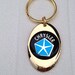 Chrysler Keychain Solid Brass Gold Plated Key Chain