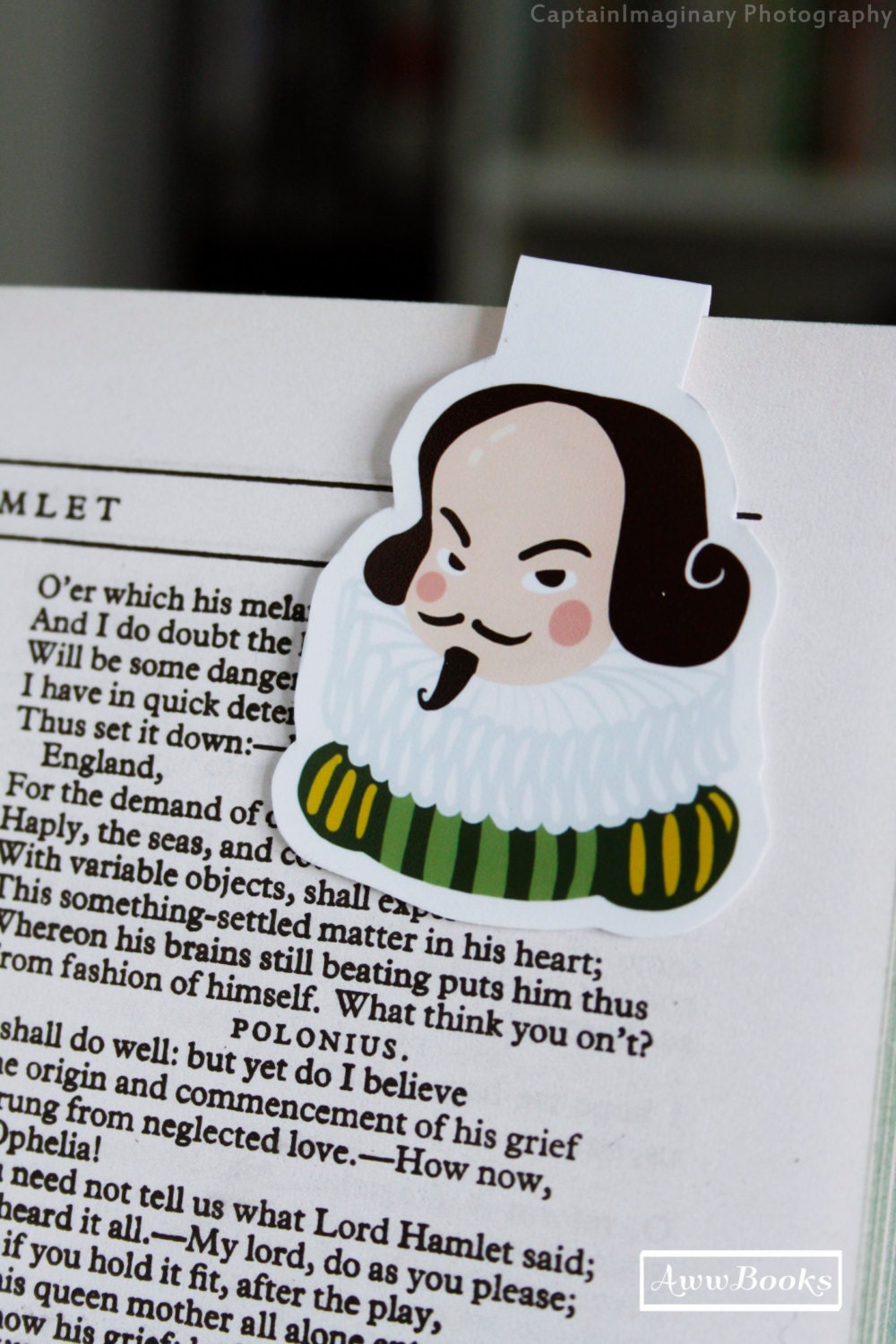 William Shakespeare Bookmark