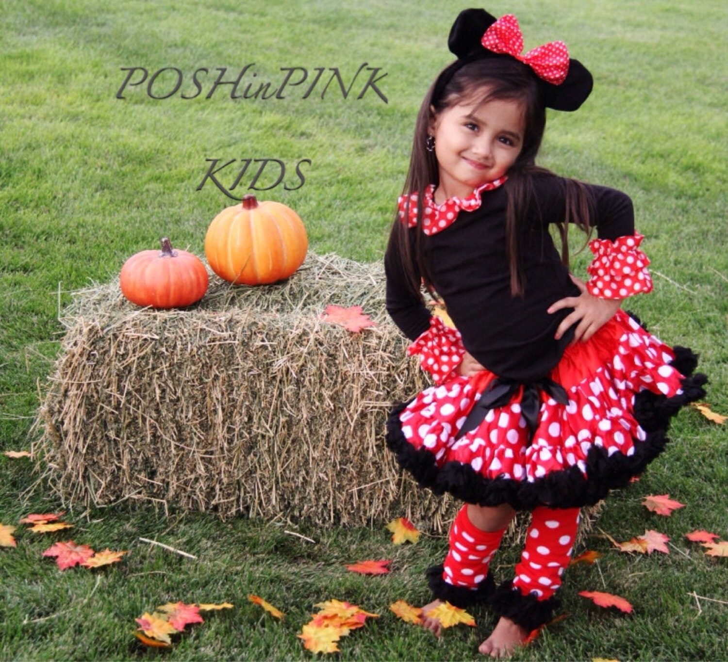 DELUXE Minnie Mouse inspired halloween costume by POSHinPINKKIDS