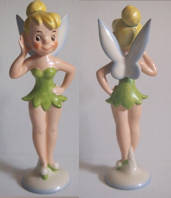 Vintage 1970's Goebel Tinkerbell Figurine by HonestyTheBestPolicy