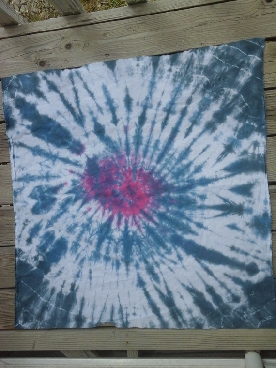 Tie Dye Muslin Fabric Ready to Make a Quilt or by BadAtNormal