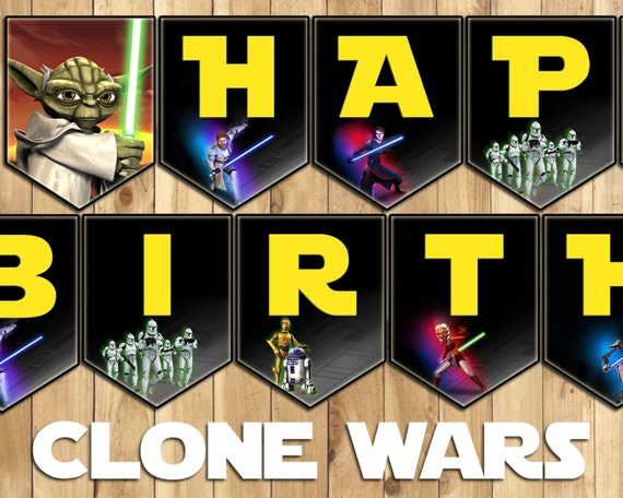 Clone Wars Birthday Party Supplies