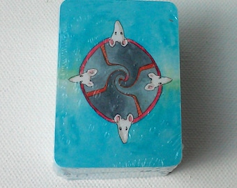 MINI Tarot Card deck - The TaRat - The Rat Tarot