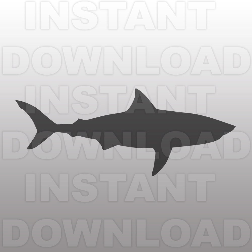 Download Shark SVG File Cutting Template-Vector Clip Art for Commercial