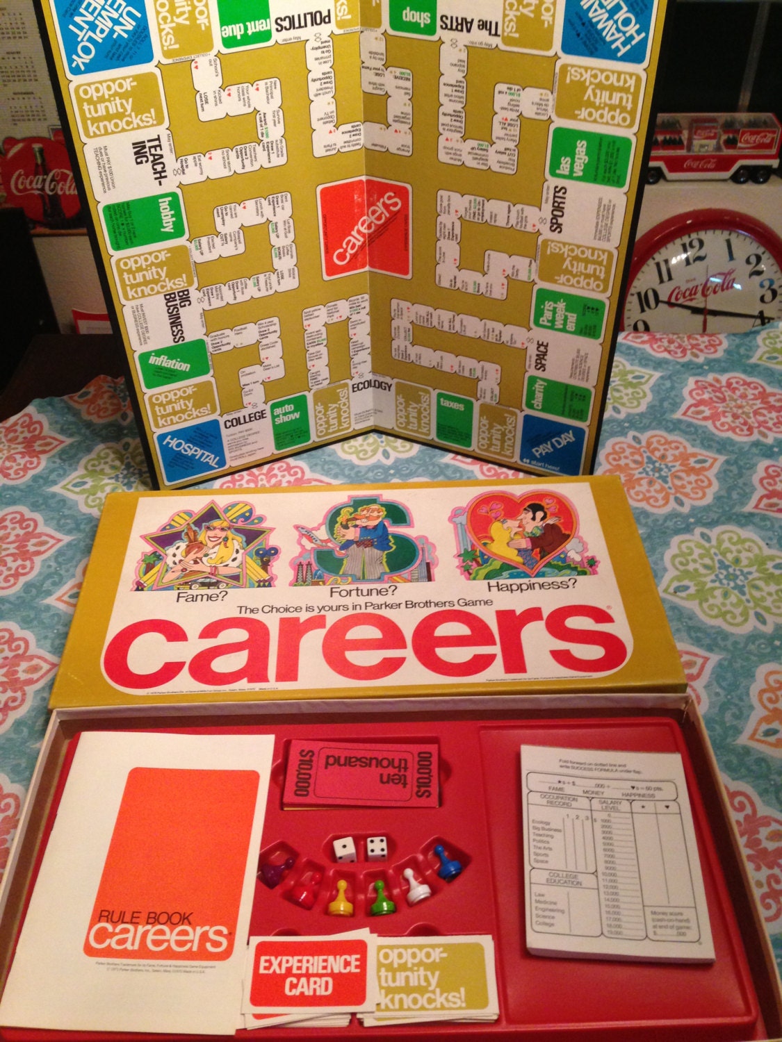 Careers Board Game 1976 by FireFly5Girl on Etsy