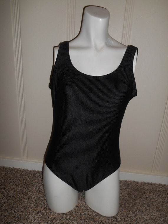 80s 90s 1990s Swimsuit bathingsuit one piece ribbed