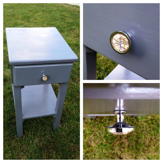 Personalized Vintage Map Drawer Pull by