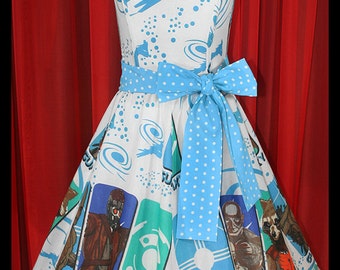 Guardians of the Galaxy Star-Lord Corset Halter Dress SIZE 8