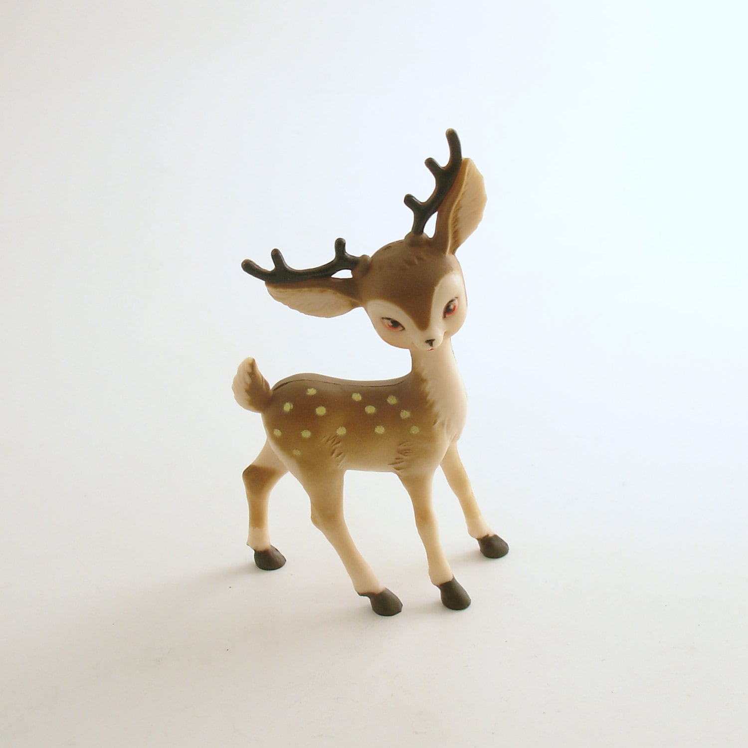 vintage deer fawn reindeer figurine christmas village vintage deer fawn reindeer figurine christmas village