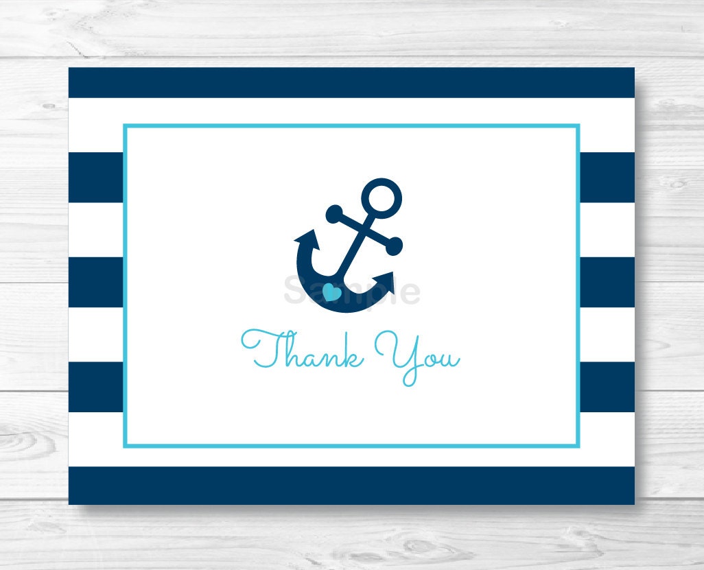 Free Printable Thank You Cards, Create and Print Free ... Foldable thank you card template