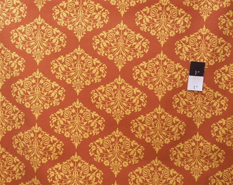 Amy Butler AB24 Midwest Modern Park Fountain Brown Cotton Fabric 1 Yard