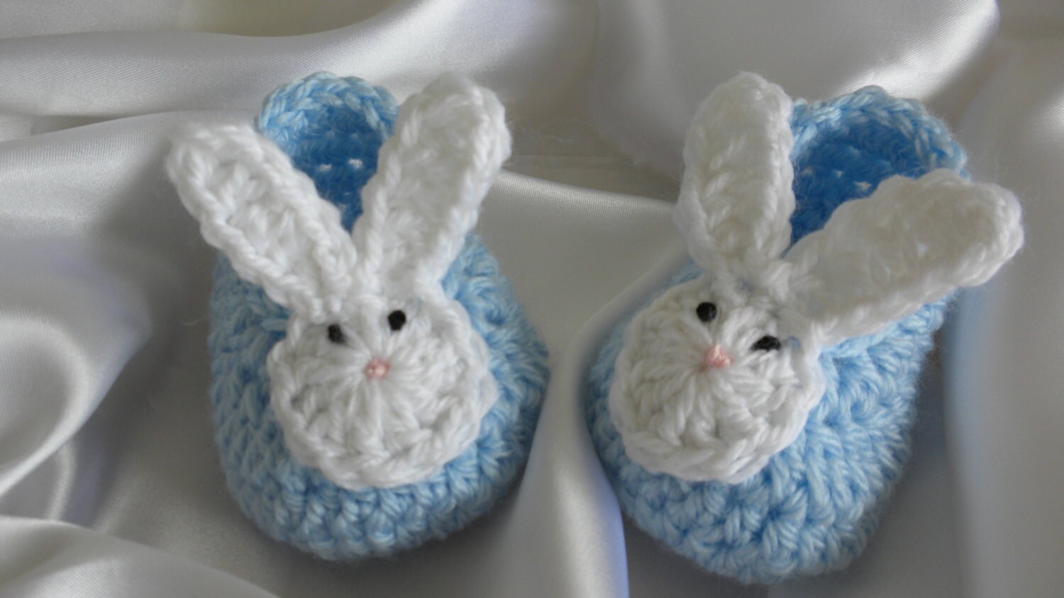 Crocheted Baby Booties Crocheted Baby Shoes Baby Bunny