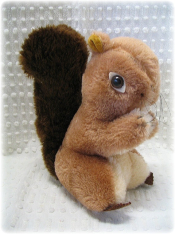 giant stuffed squirrel