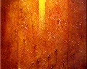 Abstract painting original art textured acrylic large canvas contemporary metallic cosmic paintings modern fine art  - Carol Lee Art Studio