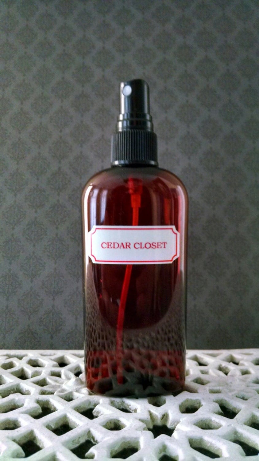 fantastic cedar closet spray/freshener. keep your closets