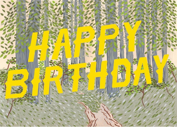 Happy Birthday Forest