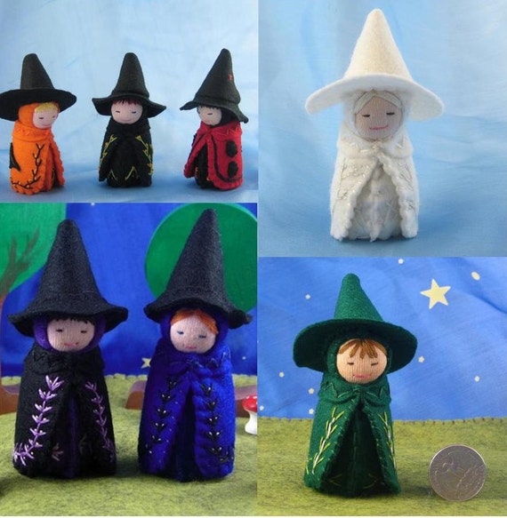 MADE TO ORDER Witch Doll-- Waldorf Inspired