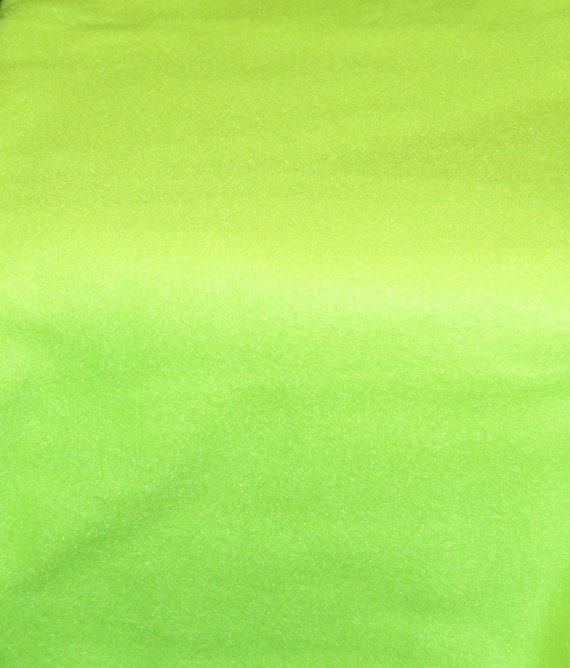 Lime Green Fleece Fabric 1 yard x 62 inches