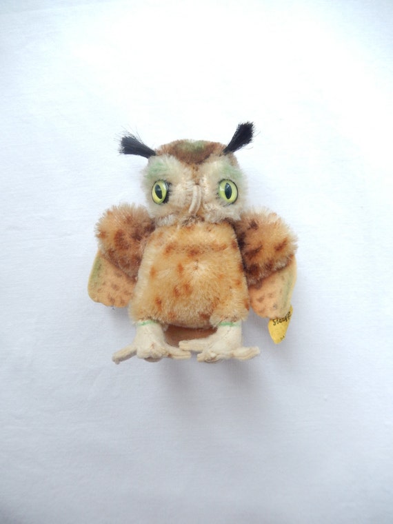 steiff owl vintage