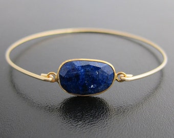 Blue Lapis Lazuli Bracelet, Lapis Lazuli Jewelry, Gemstone Bracelet, Lapis Bracelet, Lapis Jewelry, Blue Bracelet, Blue Bangle, Blue Jewelry