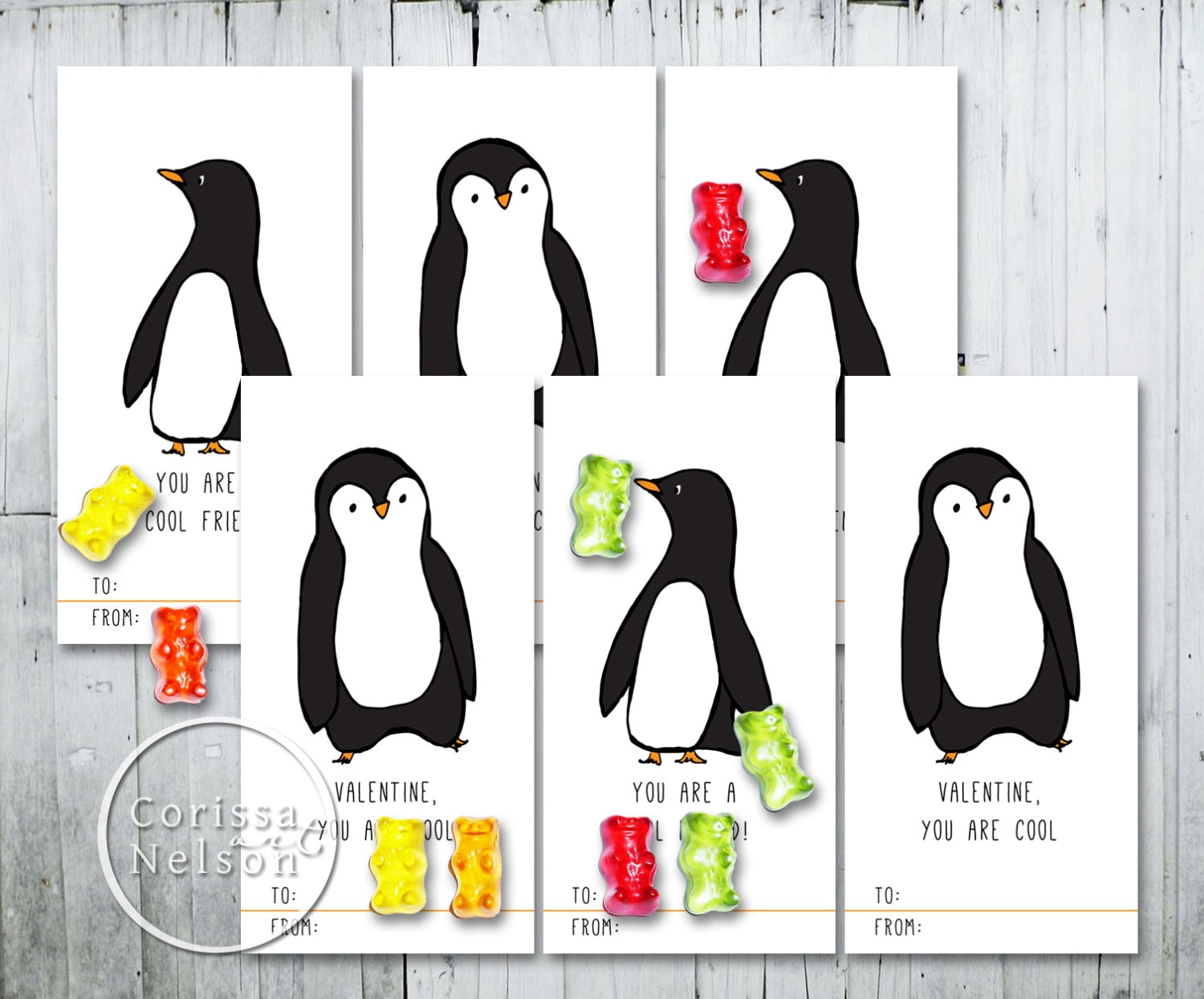 penguin-valentine-card-printable-kids-friends-6-per-page