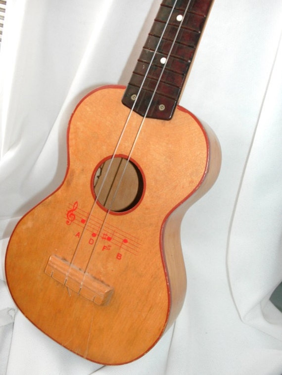 Vintage Harmony ukulele wooden instrument