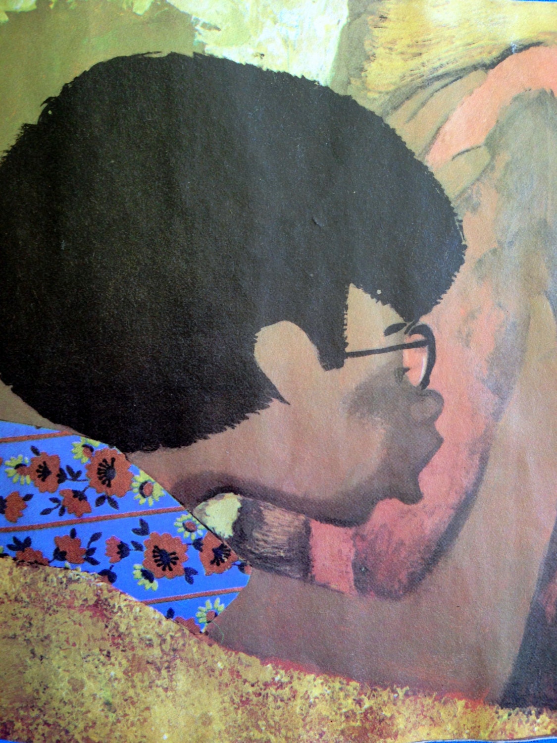 1972 GOGGLES Ezra Jack KEATS PENGUIN Puffin by sandshoevintage