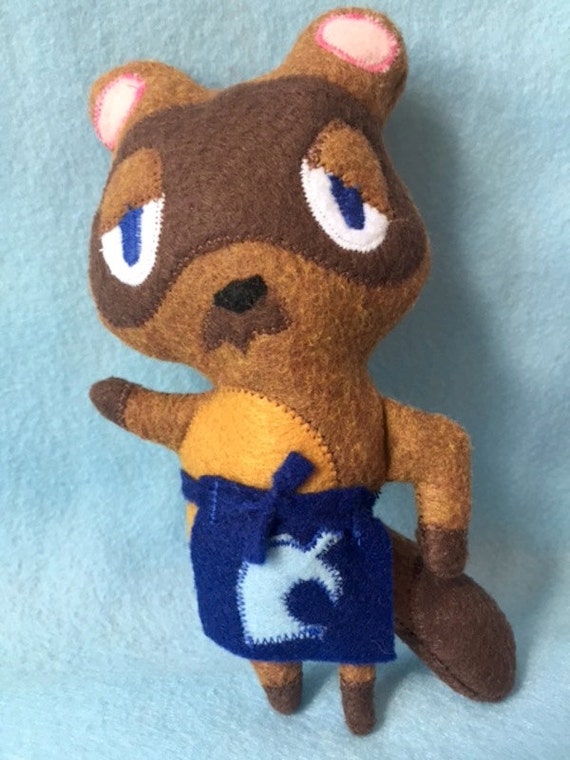 large tom nook plush