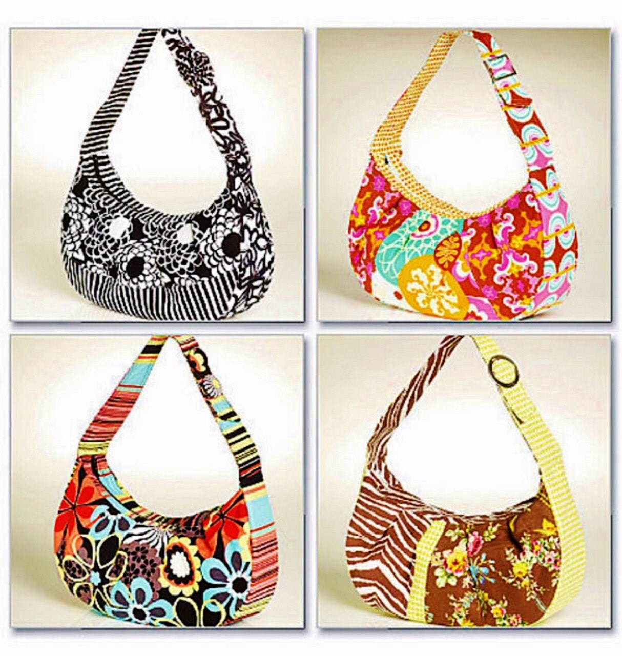 Cloth Bags Pattern Shoulder Bag Piecework Bag McCall&#39;s
