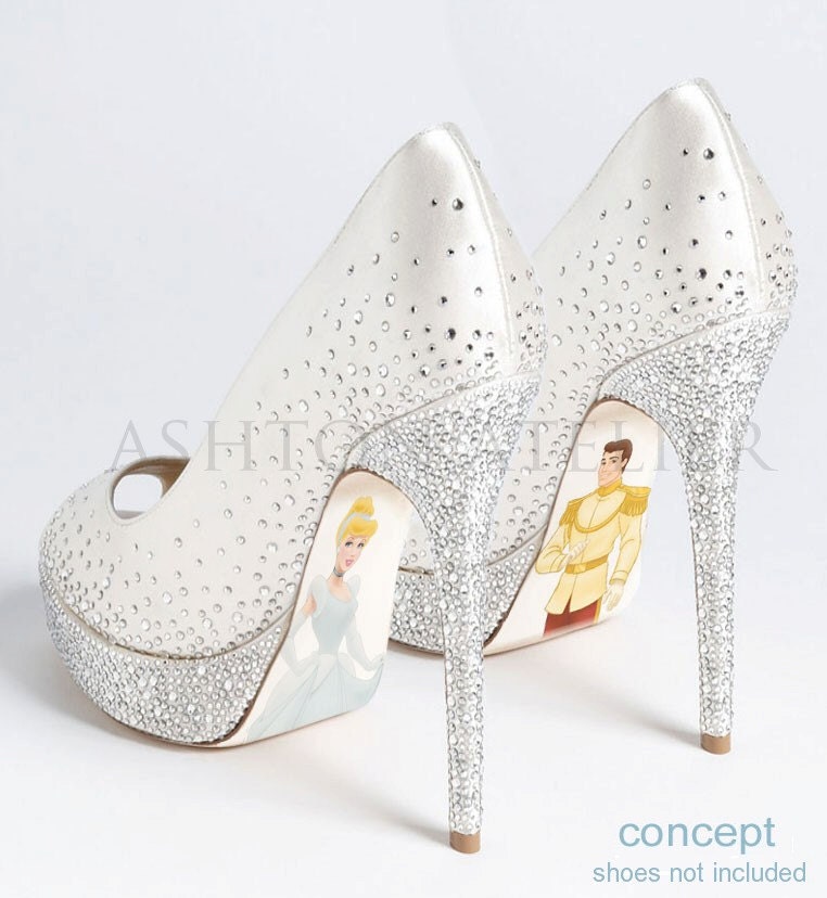cinderella heels prom