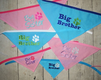 Dog Big Brother Big Sister, Dog Bandana