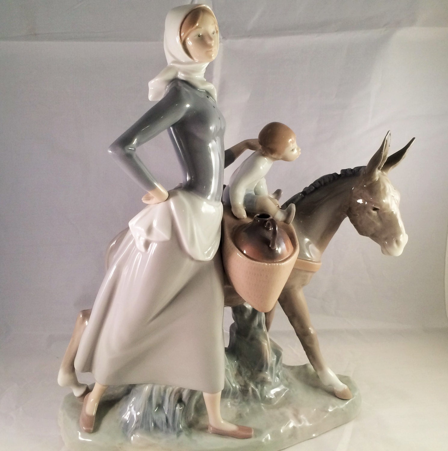 LOOK PRICE REDUCED Vintage Lladro Porcelain by ShadowfaxDesigns