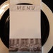 Custom Order for Stephanie B - Italian Place Cards and Menu Cards